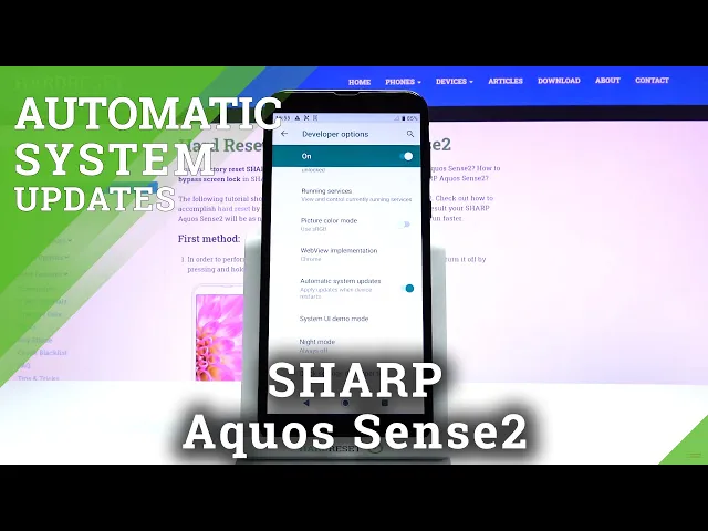 Video thumbnail for How to Activate Automatic Updates in SHARP Aquos Sense2 – Auto System Updates