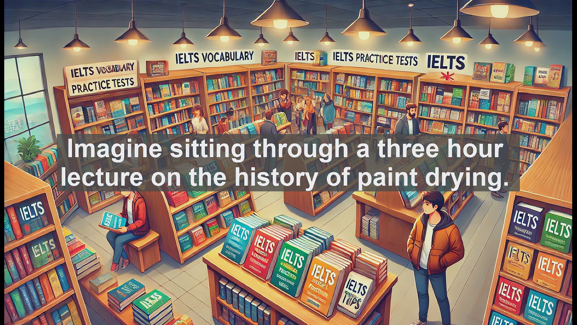 'Video thumbnail for 2500 Must Know IELTS 6.5 Vocabulary - Understanding 'Dull': A Key Word for IELTS Success'