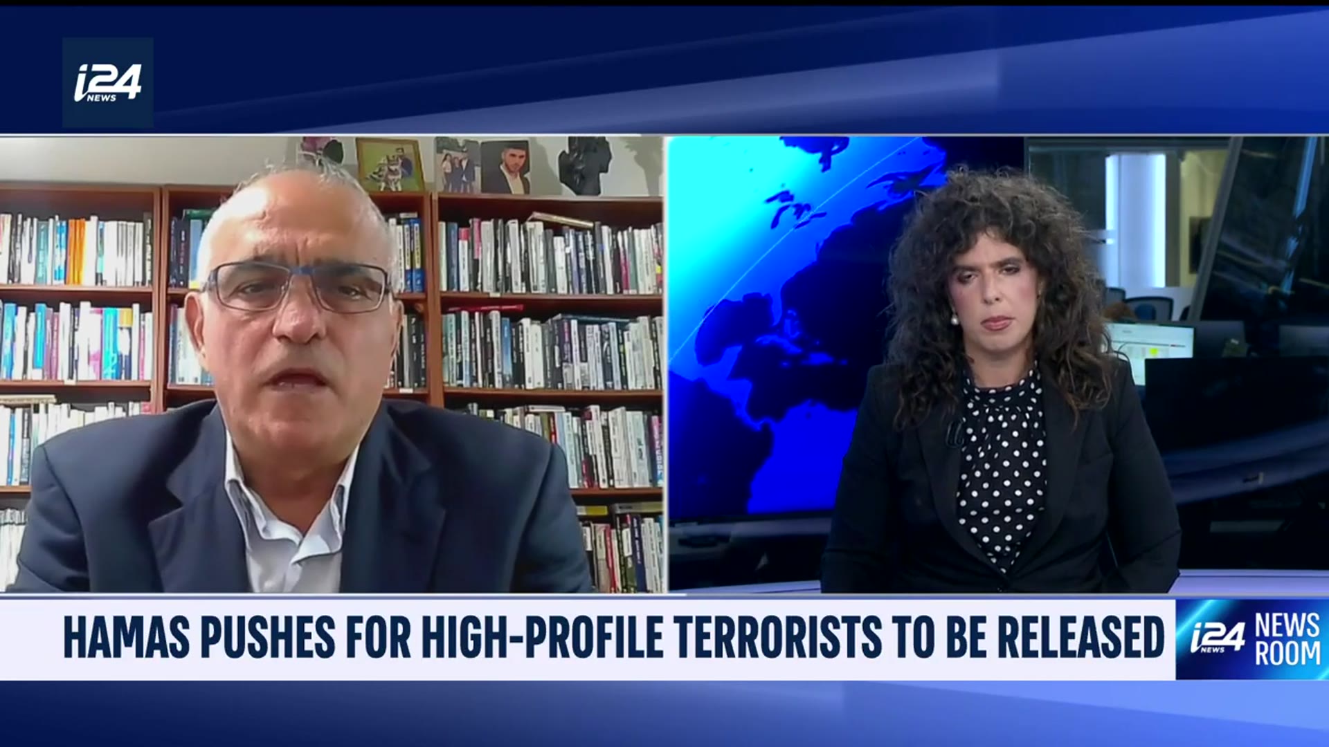 'Video thumbnail for Hamas pushes for high-profile terrorists to be released'