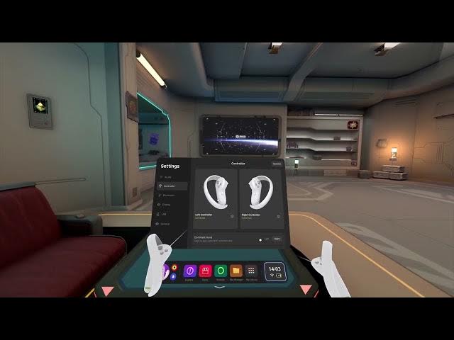 Video thumbnail for Pico 4 VR - How To Change Controller Dominating Hand