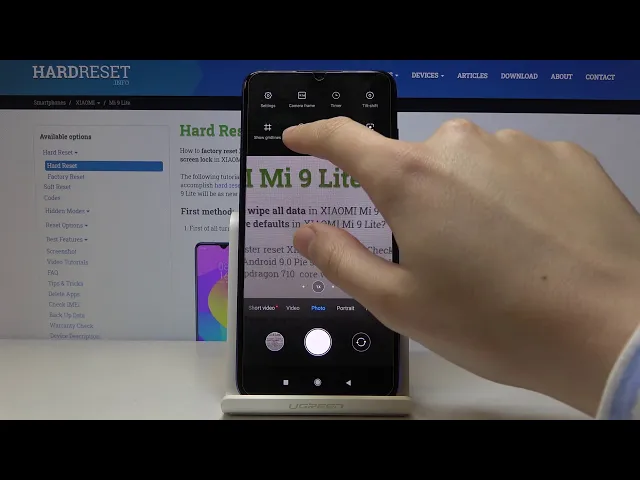 Video thumbnail for How to Activate Camera Leveler on XIAOMI Mi 9 Lite – Align Photo