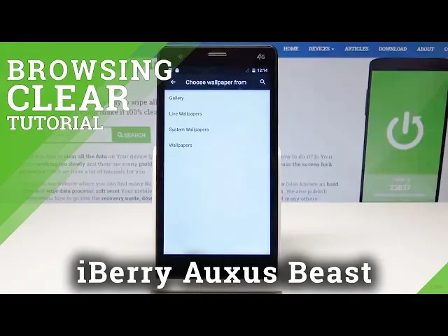 Video thumbnail for How to Clear Browsing Data in IBERRY Auxus Beast - Delete History & Cookies