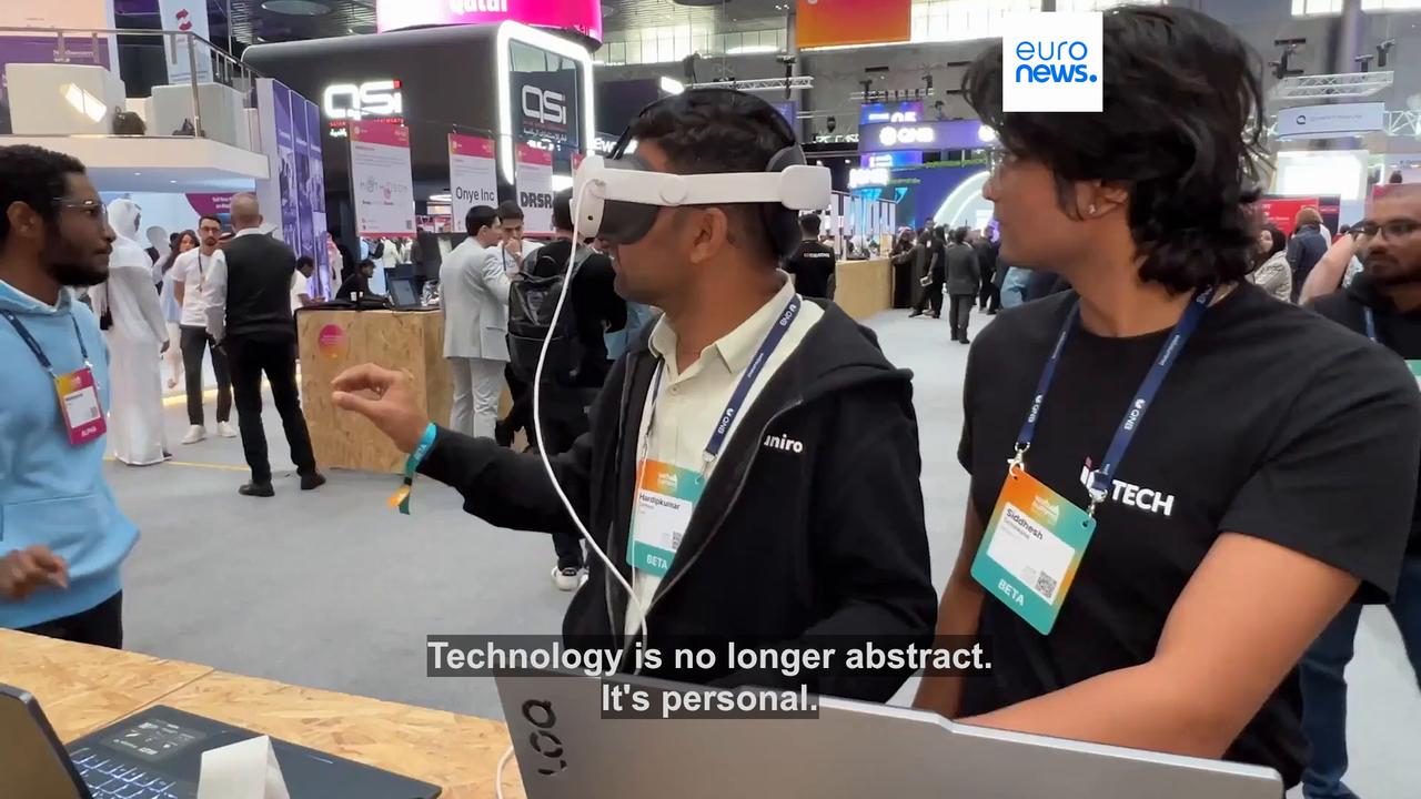 Video thumbnail for Web Summit Qatar startups raise $205m as AI and robotics shape the future of tech