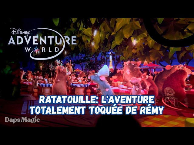Video thumbnail for Ratatouille: L'Aventure Totalement Toquée de Rémy | Disney Adventure World | Disneyland Paris 2026