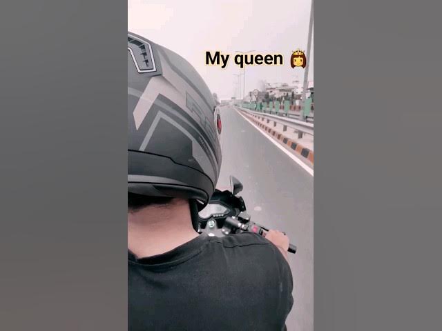 Video thumbnail for my queen 👸 |#yotube #viral #viralshort #tranding #shorts #short #shortsfeed #bike #patna