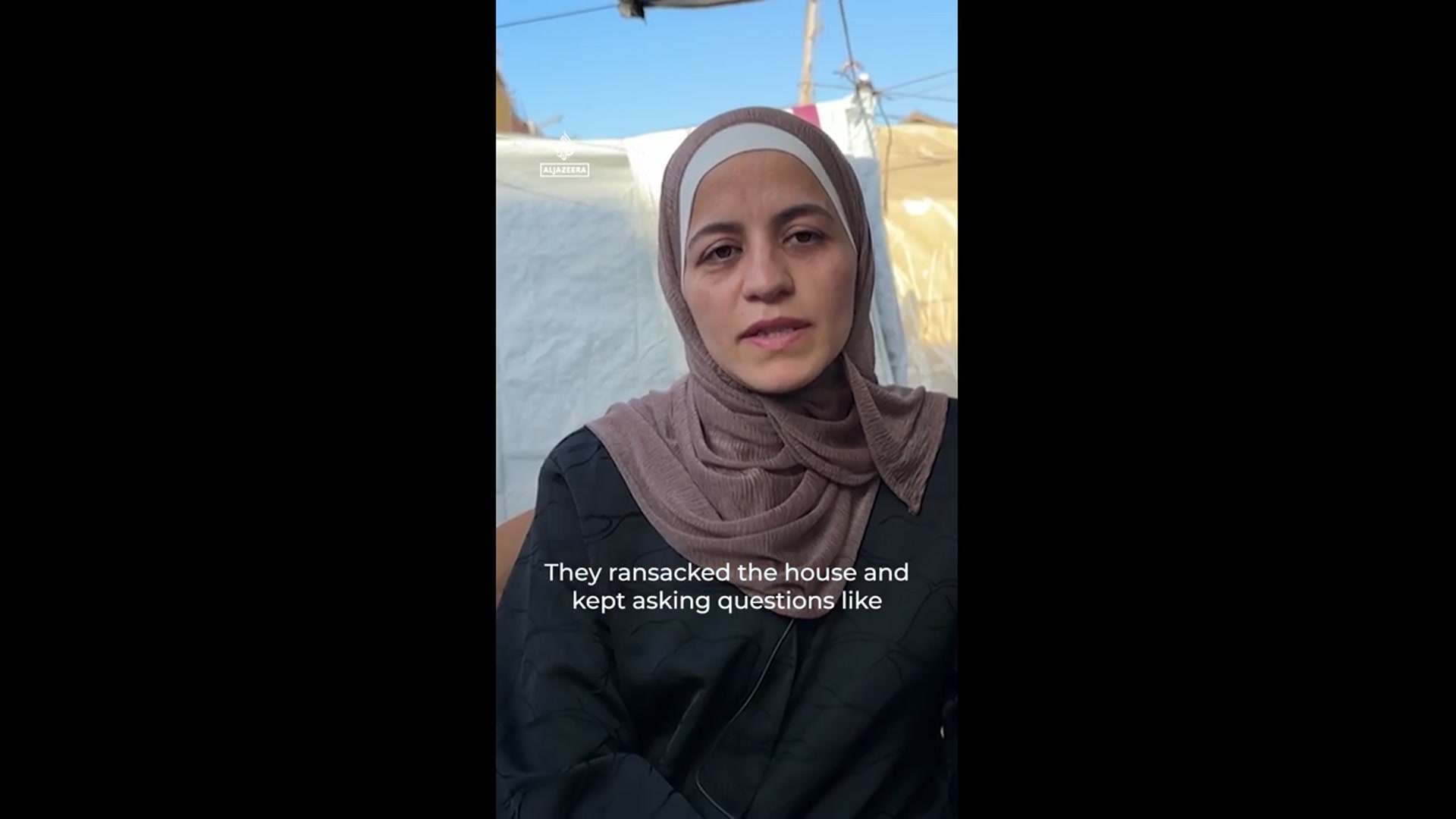 'Video thumbnail for Freed Palestinian mother recounts torture in Israeli prison'