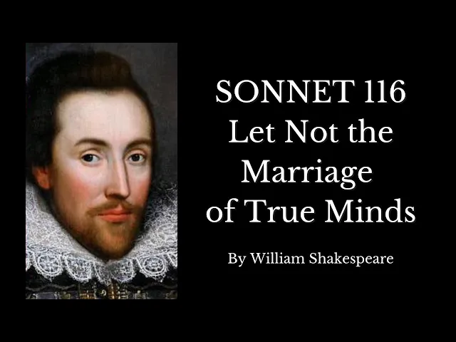 'Video thumbnail for The Most Beautiful Love Poem Ever Written | William Shakespeare | Sonnet 116'