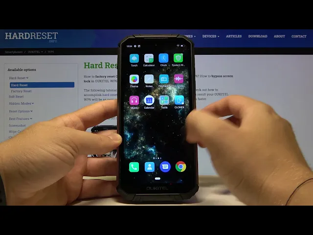 Video thumbnail for How to Download and Install Animated Galaxy Wallpaper on Oukitel Phone