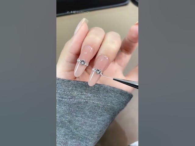 Video thumbnail for The wildly popular diamond ring nail art tutorial is here!