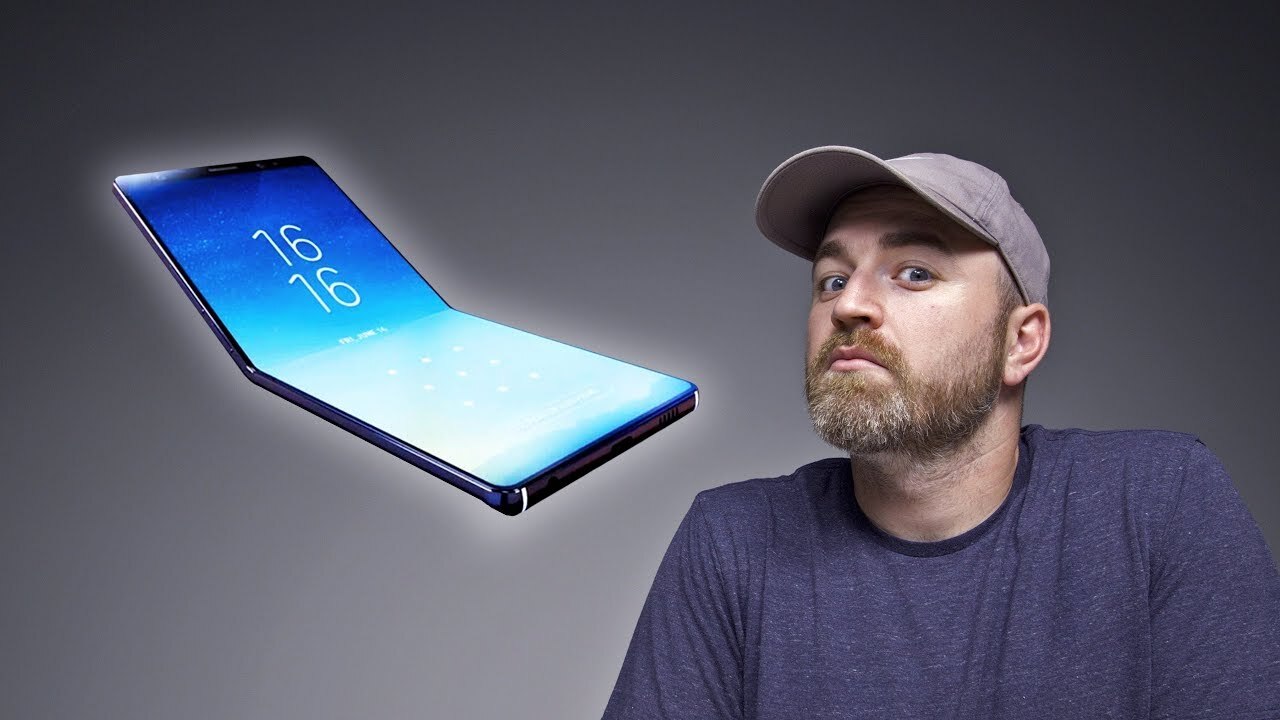 Video thumbnail for The Samsung Foldable Smartphone is Real...
