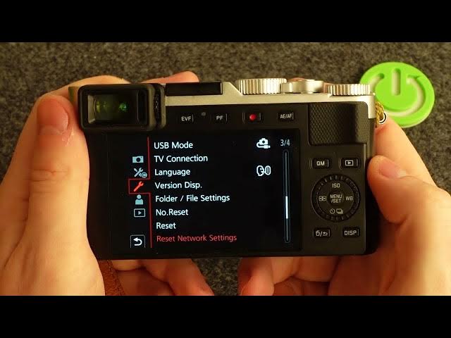 Video thumbnail for Leica D Lux 7 - How To Reset Network Settings