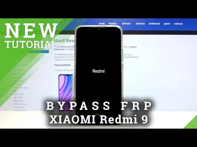 Video thumbnail for Hard Reset XIAOMI Redmi 9 – Bypass Screen Lock / Factory Reset