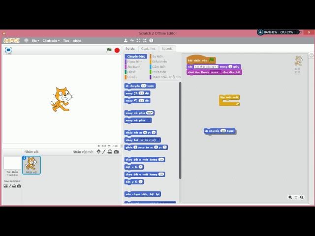 Video thumbnail for 01. Lập trình với Scratch