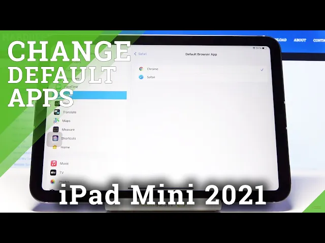 Video thumbnail for How to Set Up Default Browser on iPad Mini 2021 – Change Default Browser
