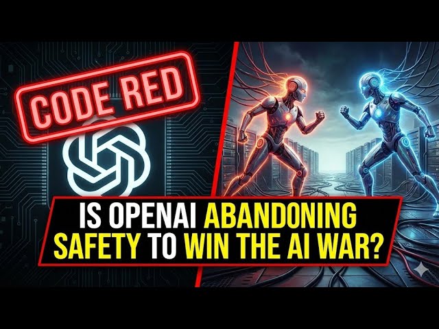 Video thumbnail for OpenAI Declares CODE RED: Safety is Over?