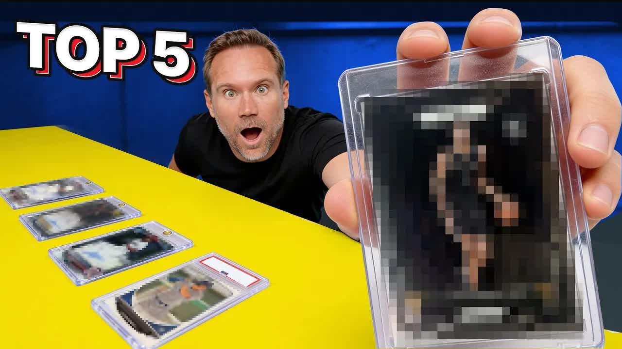 Video thumbnail for Sports Card Investor: Top 5 Hottest Sports Cards of the Week!