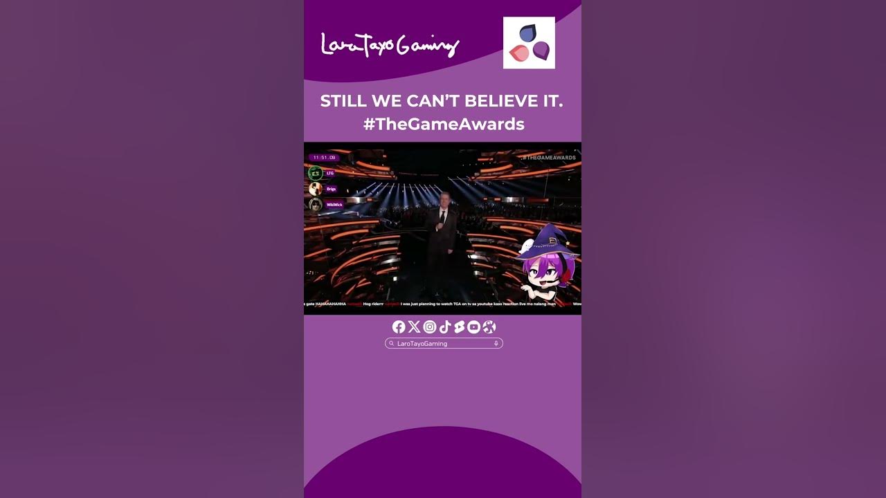 Video thumbnail for I can't wajt to try this! Probably monday ¯\_(ツ)_/¯ #thefinals #thegameawards