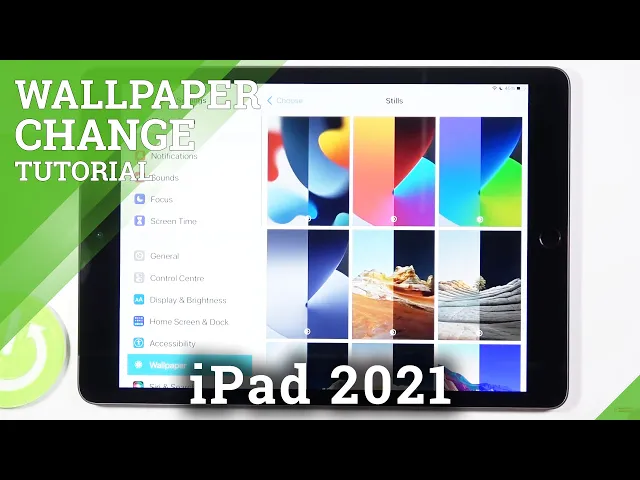 Video thumbnail for How to Change Lock Screen Wallpaper on iPad 2021 – Change Wallpaper