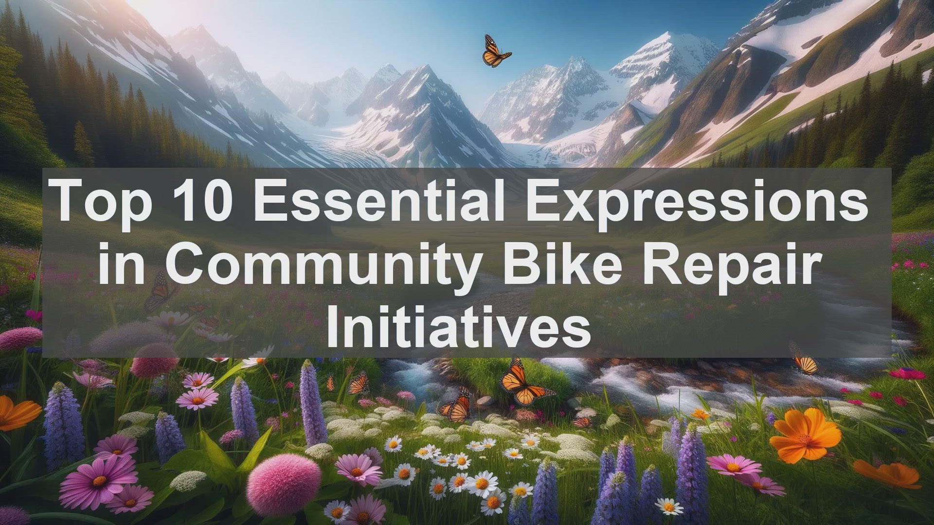 'Video thumbnail for Top 10 Essential Expressions in Community Bike Repair Initiatives'