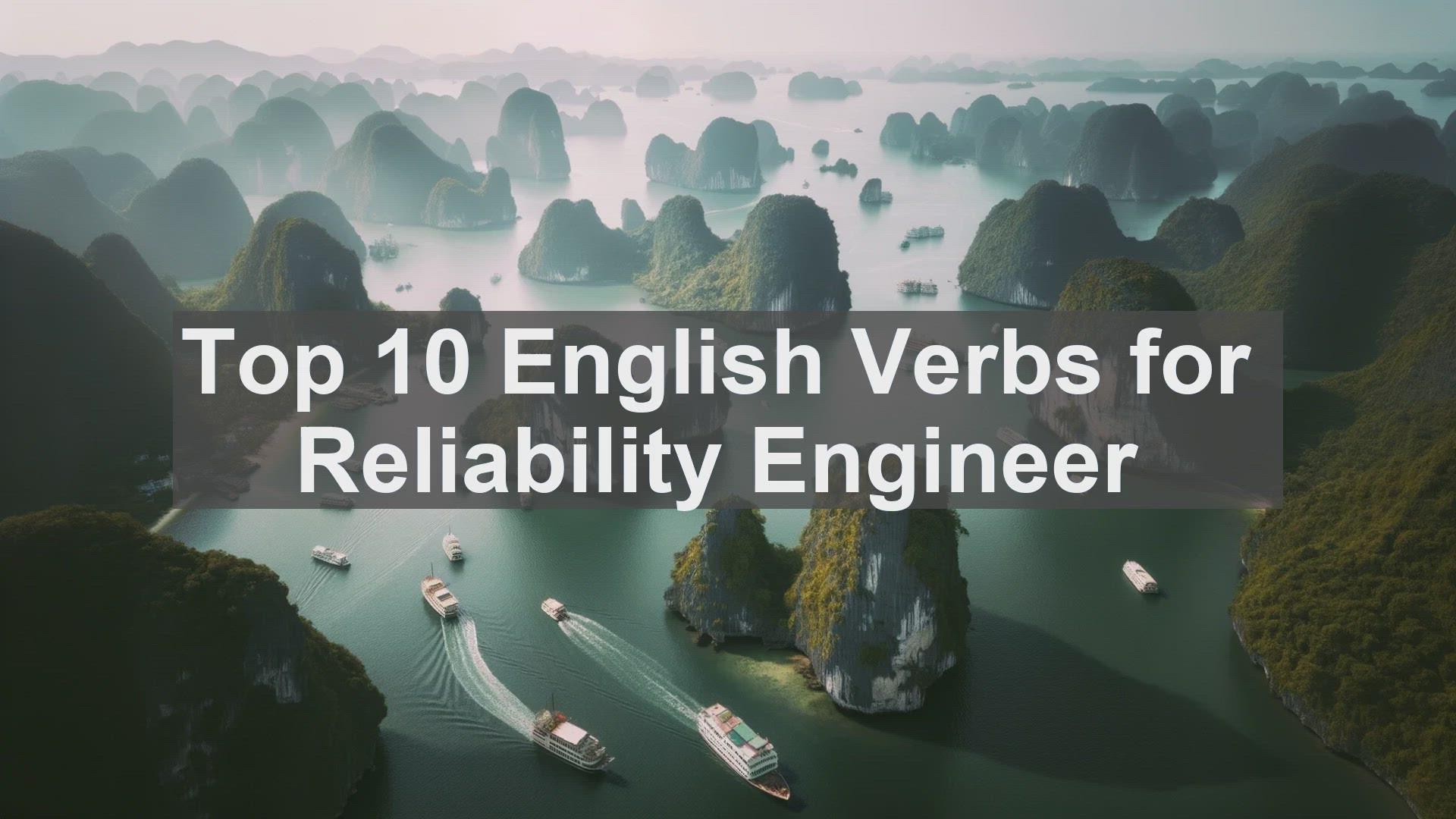 'Video thumbnail for Top 10 English Verbs for Reliability Engineer'