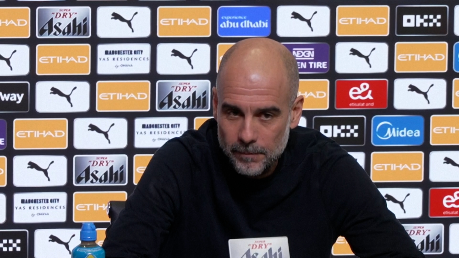Video thumbnail for Guardiola highlights Palestinian struggle and ICE protests in football press briefing