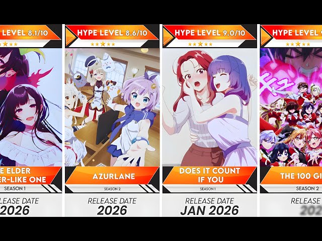 Video thumbnail for 52 Must-Watch Ecchi and Yuri Anime for 2026 | Anime Bytes