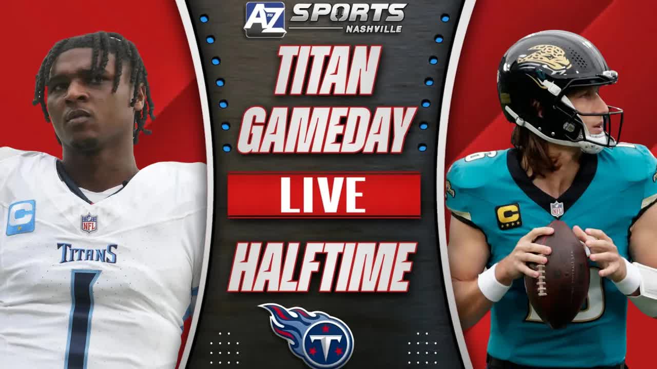 Video thumbnail for a to z sports nashville: jaguars lead banged up titans as cam ward's rookie season ends abruptly with shoulder injury