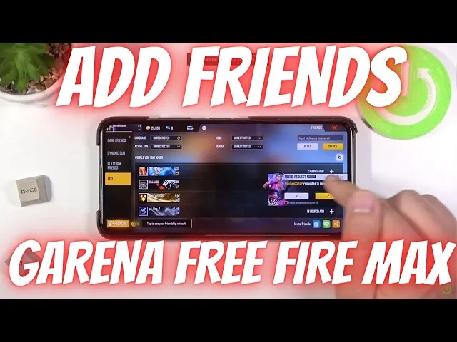Video thumbnail for How to Add Friends in Garena Free Fire MAX? Invite Player to Friend List in Free Fire Max