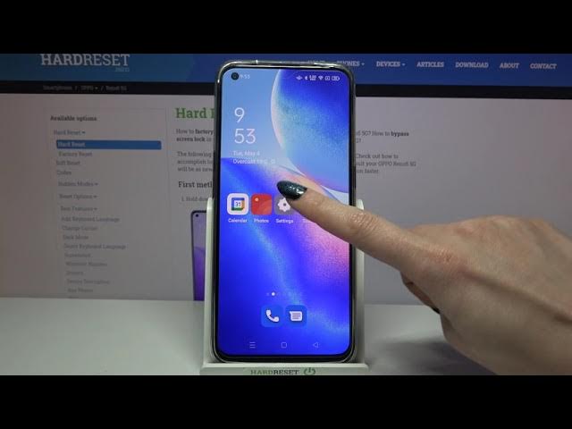 Video thumbnail for How to Turn On or Off High Contrast Text in OPPO Reno5 – Display Settings