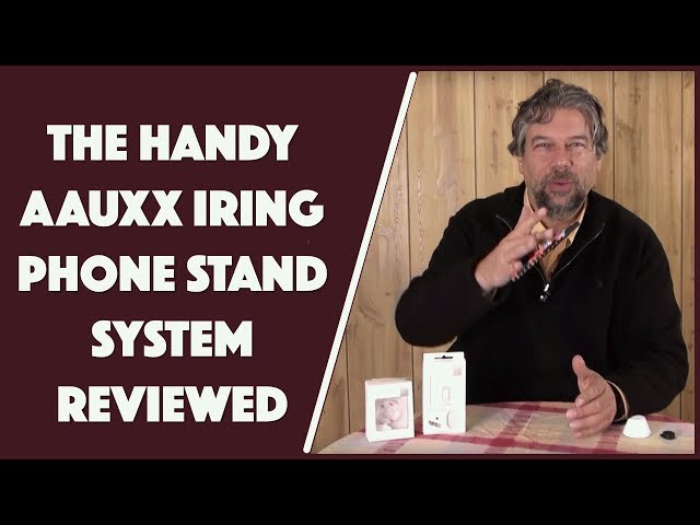Video thumbnail for AAUXX iRing Smartphone Holder and Kickstand System-  REVIEWED