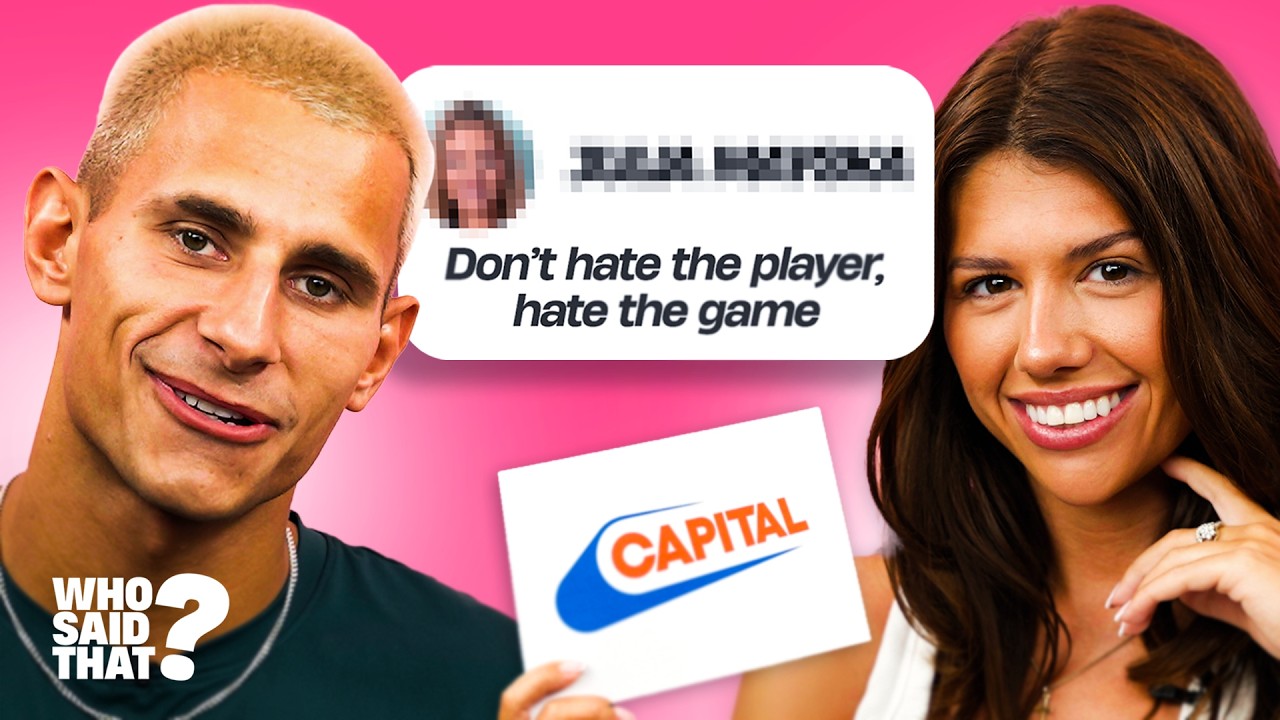 Video thumbnail for Lola & Sean re-enact their funniest Love Island moments & open up about Julia feud | Who Said That?