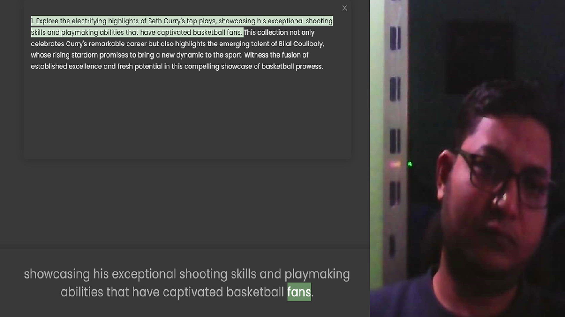 Video thumbnail for 1. Explore the electrifying highlights of Seth Curry's top plays, showcasing his exceptional shooting skills and playmaking abilities that have captivated basketball fans. This collection not only celebrates Curry's remarkable career but