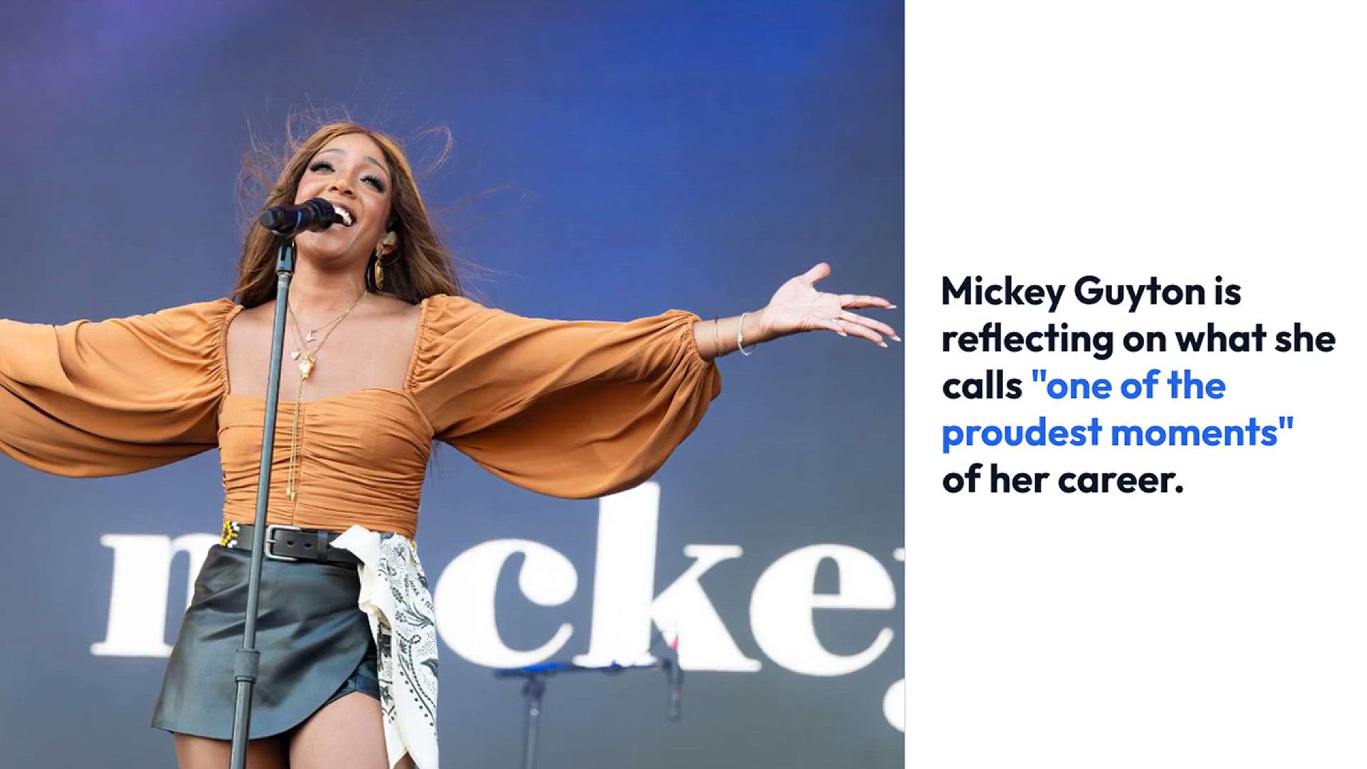 Video thumbnail for Empowering Performance: Mickey Guyton