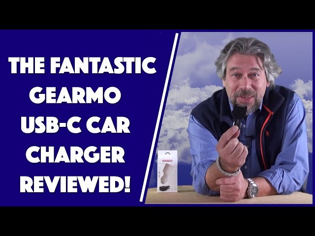Video thumbnail for The Fantastic Gearmo USB-C Car Charger - REVIEWED