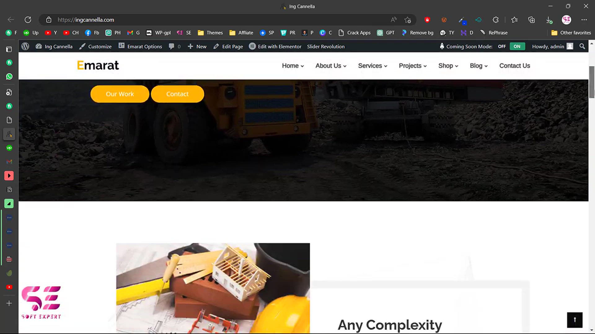 'Video thumbnail for Make a Construction website with Emarat WordPress Theme'