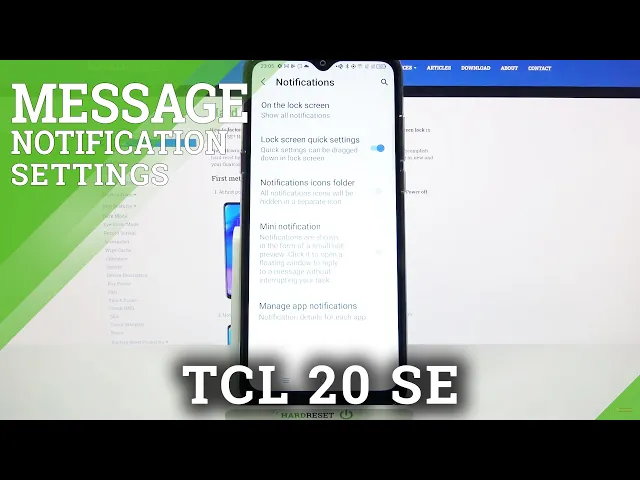Video thumbnail for How to Deactivate Pop-Up Notifications on TCL 20 SE – Turn On Apps Messages