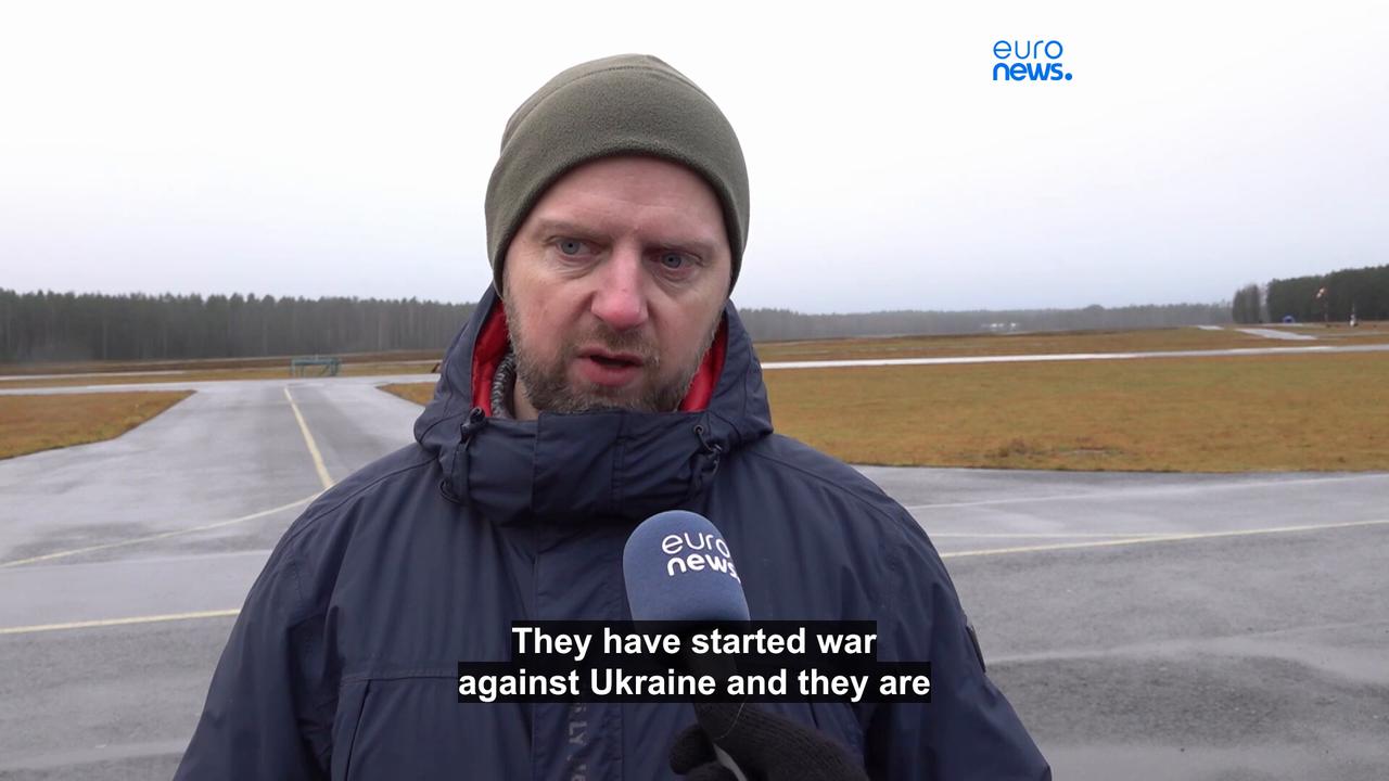 Video thumbnail for Ukraine's kamikaze drones hit the front line as manpower shortage bites