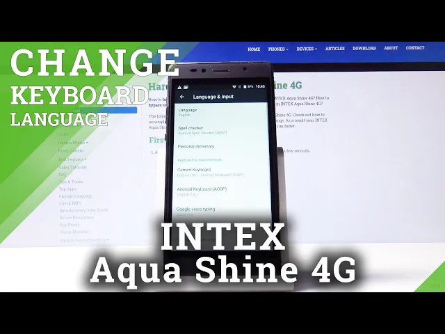 Video thumbnail for How to Switch Keyboard Language in INTEX Aqua Shine 4G – Second Dictionary Language