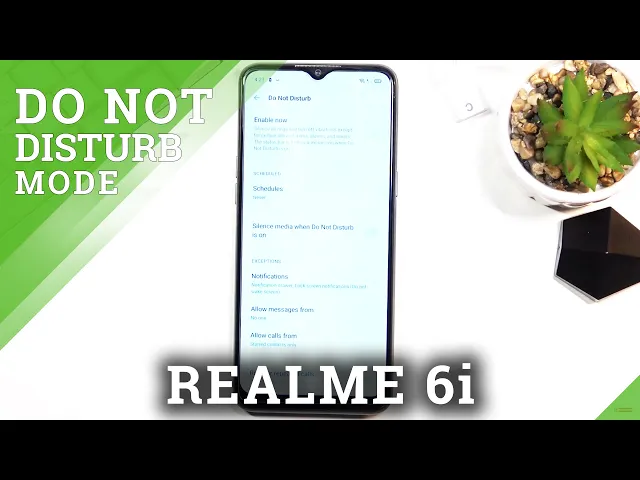 Video thumbnail for How Activate Do Not Disturb Mode on REALME 6i – Switch Audio Mode