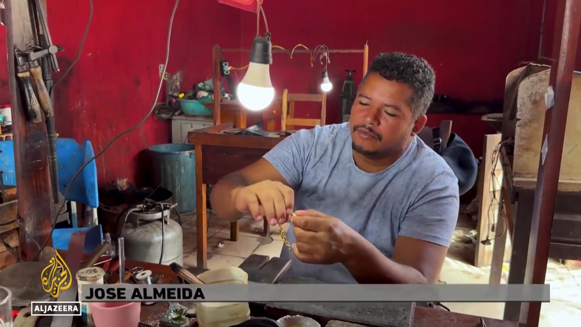 'Video thumbnail for Brazil's illegal gold rush: Indigenous people & environment bear a heavy toll'