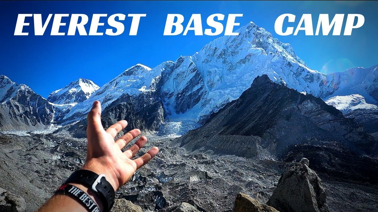 'Video thumbnail for ARRIVING AT BASE CAMP! Everest Base Camp Trek Day 8'