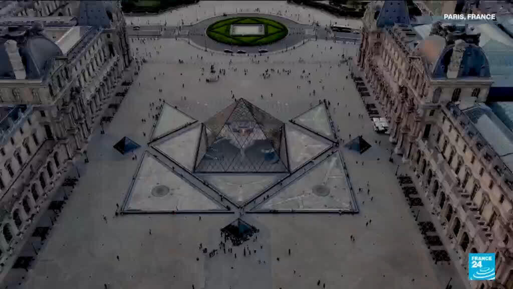'Video thumbnail for Louvre museum tightens security with additional CCTV cameras'