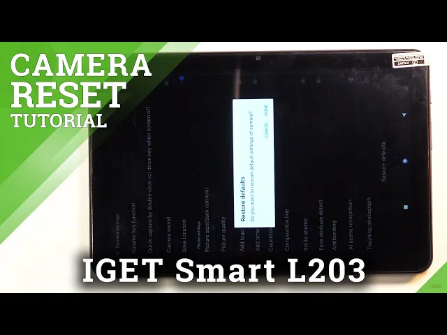 Video thumbnail for How to Fix Camera in IGET Smart L203 – Restore Camera Defaults