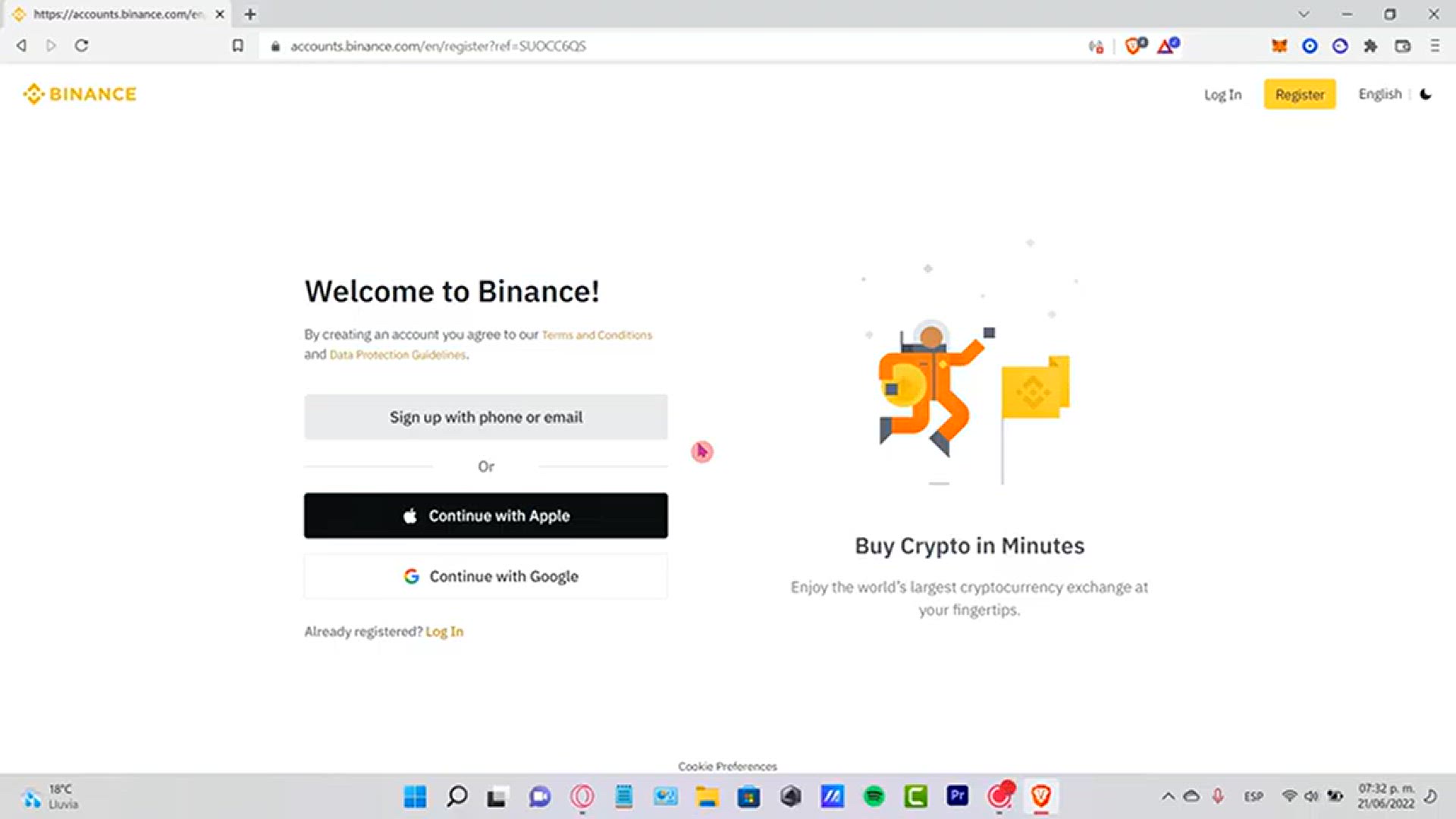 Video thumbnail for Detailed Guide to Binance Account Creation in 2024: Step-by-Step Process for Registering on Binance