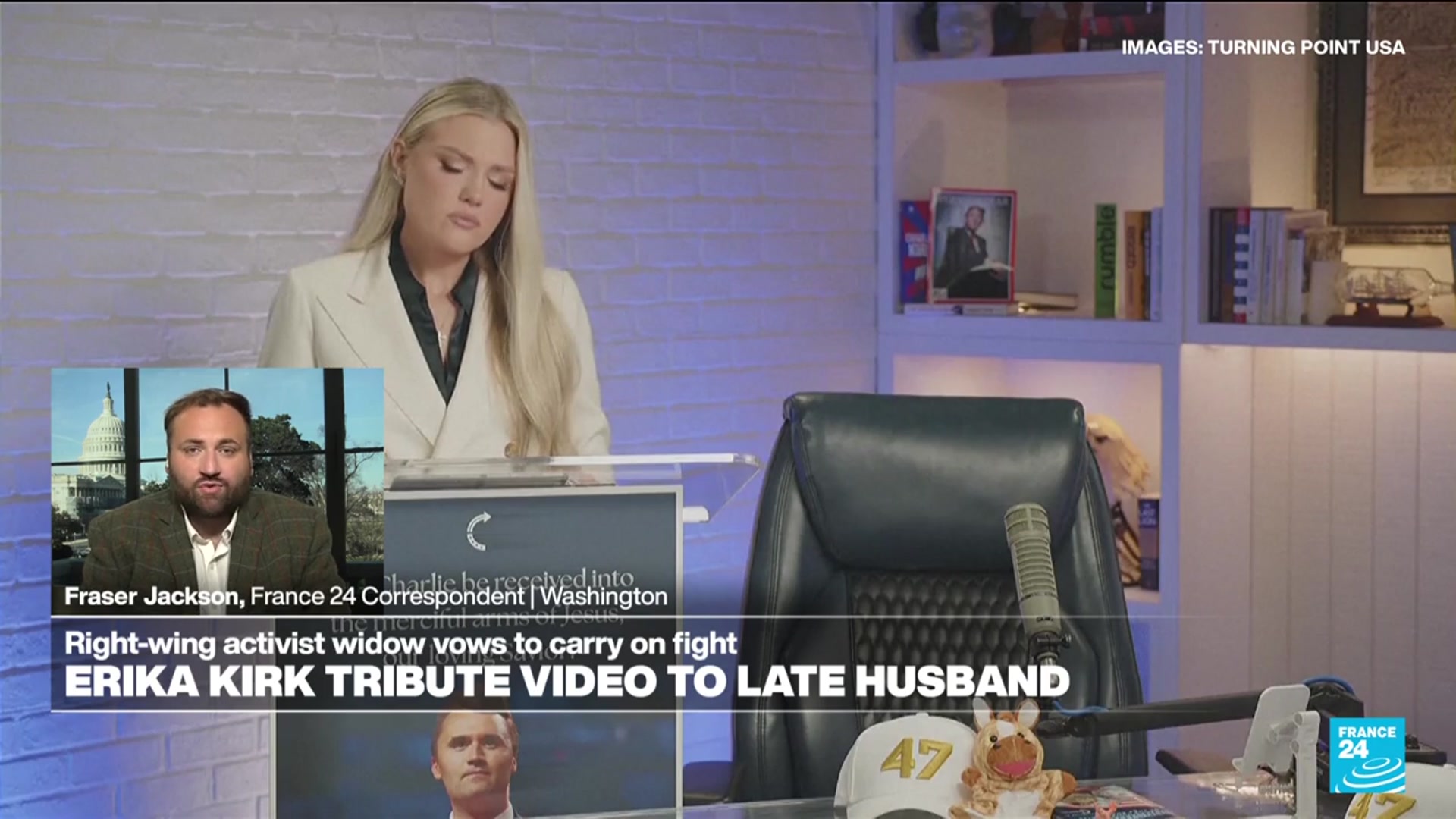 'Video thumbnail for Widow of assassinated right-winger vows to carry on fight'