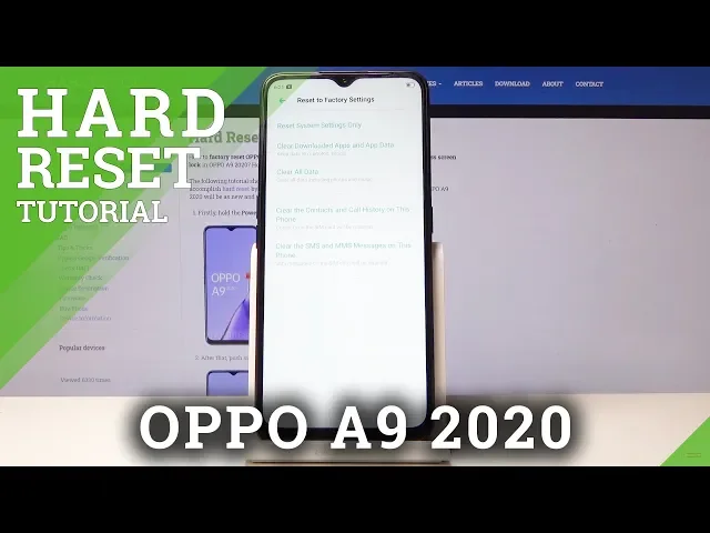 Video thumbnail for How to Factory Reset OPPO A9 2020 - Delete Personal Data & Customized Settings