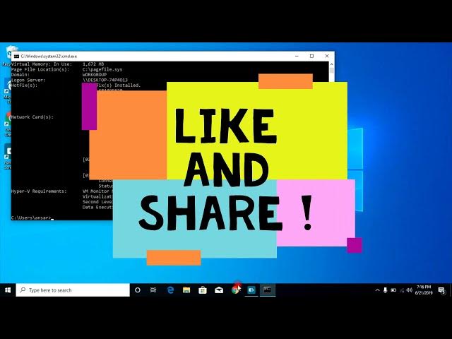 Video thumbnail for [TUTO] How to enable Virtualization (VT-x)  in Bios Windows 10 | UEFI Firmware Settings | 2021