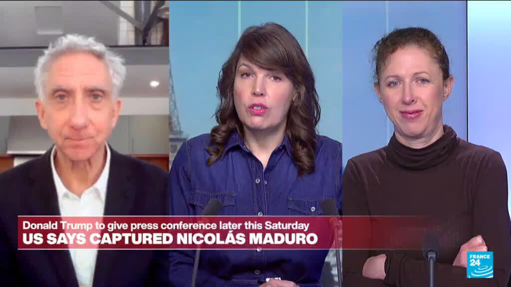 Video thumbnail for US captures Venezuelan leader Maduro in ‘large scale’ strike on country, Trump announces