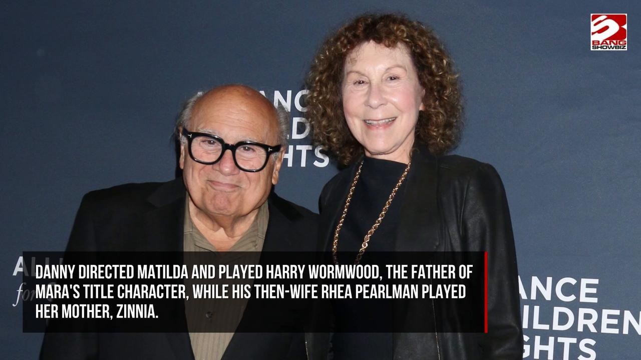 Video thumbnail for Matilda star Mara Wilson recalls Danny DeVito's amazing impact during difficult times