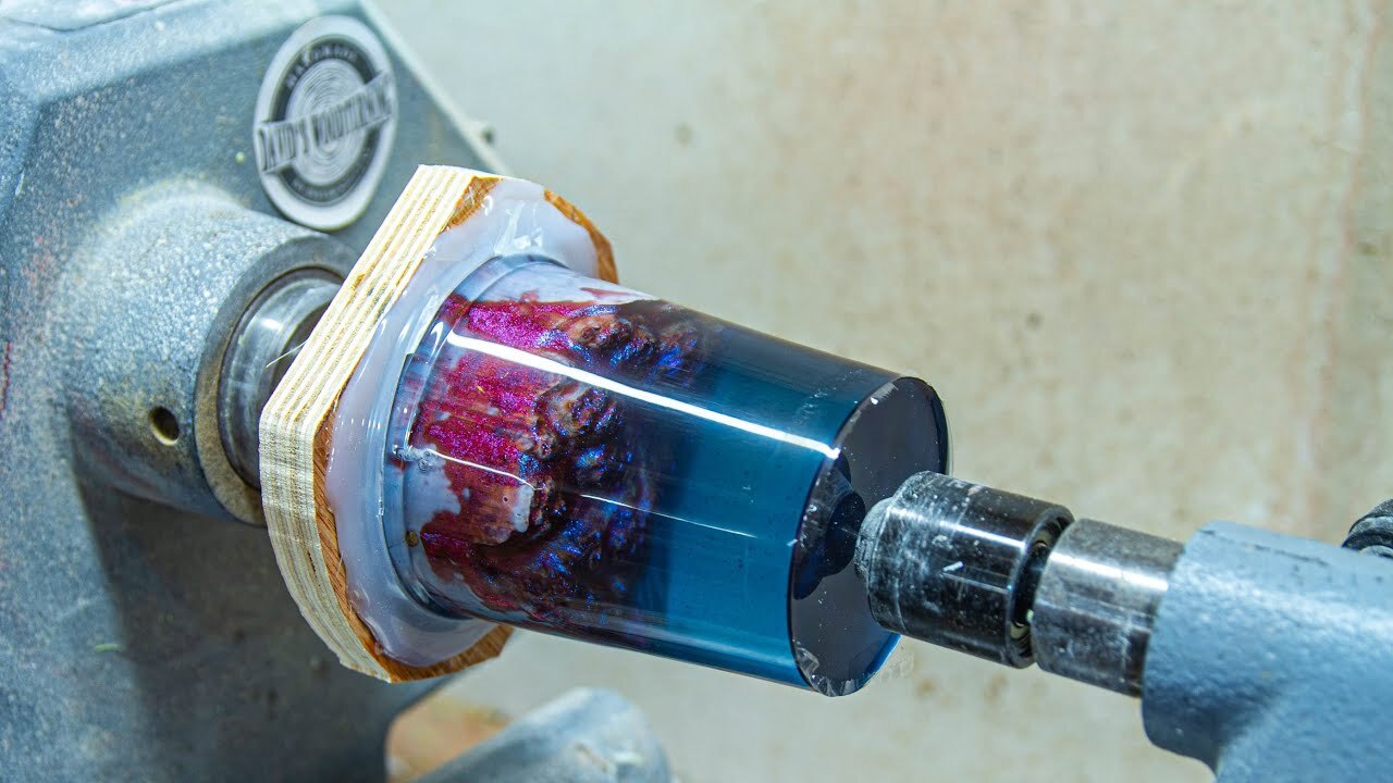 'Video thumbnail for Woodturning - The Beer Glass'